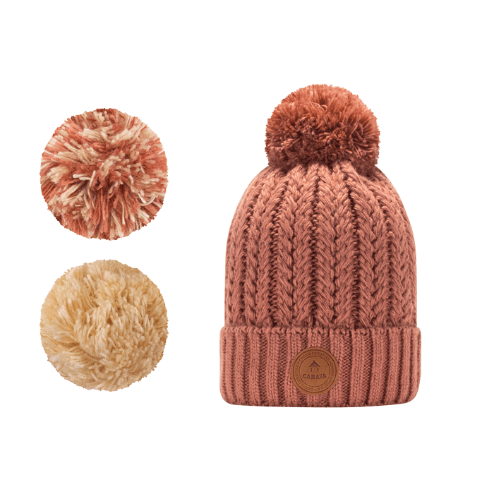 Bonnet Chocolat Chaud Vieux rose · Bonnet