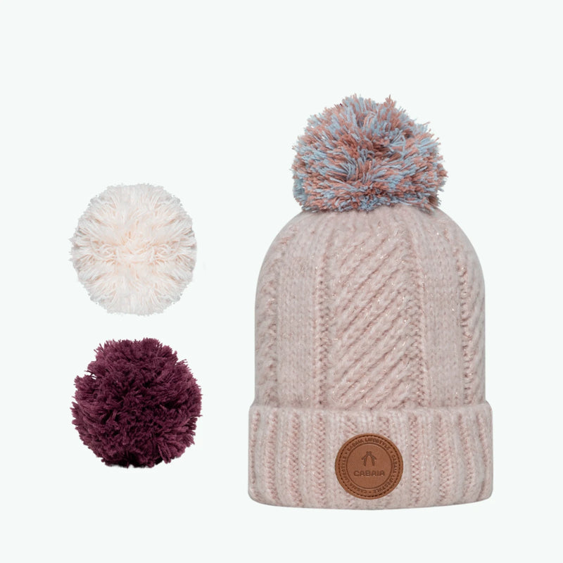 Bonnet Garibaldi Rose clair · Bonnet