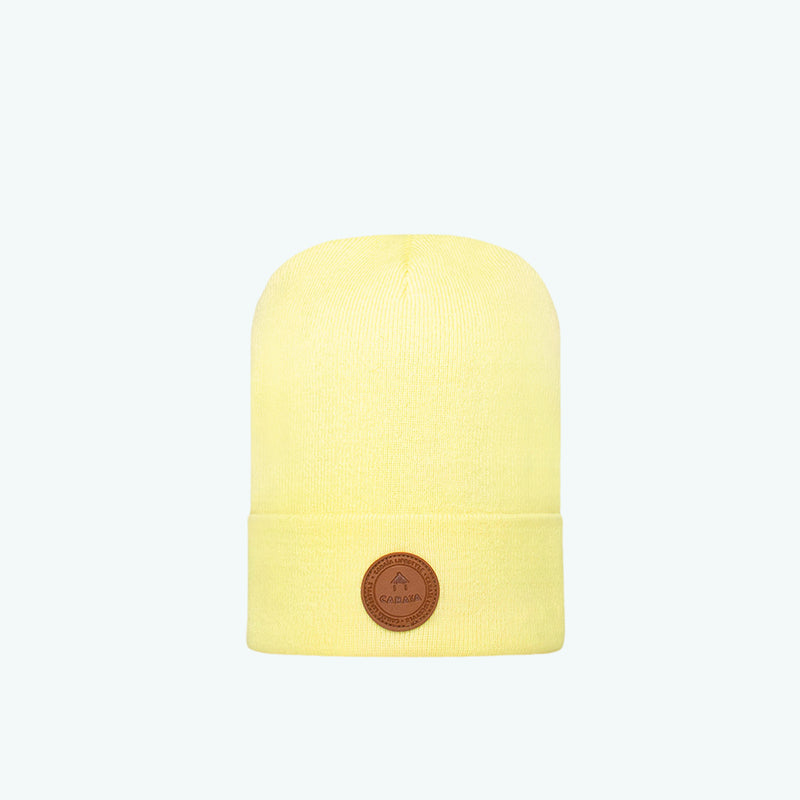 Bonnet Jungle Juice Jaune Pastel · Bonnet