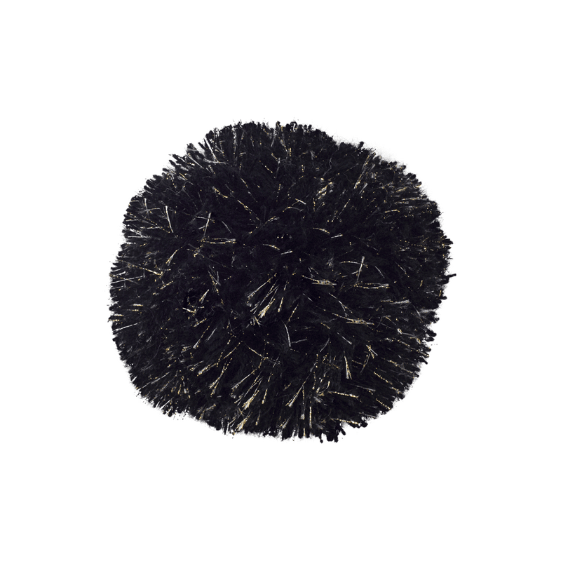 Pompon Gold/Black Lurex · Pompon