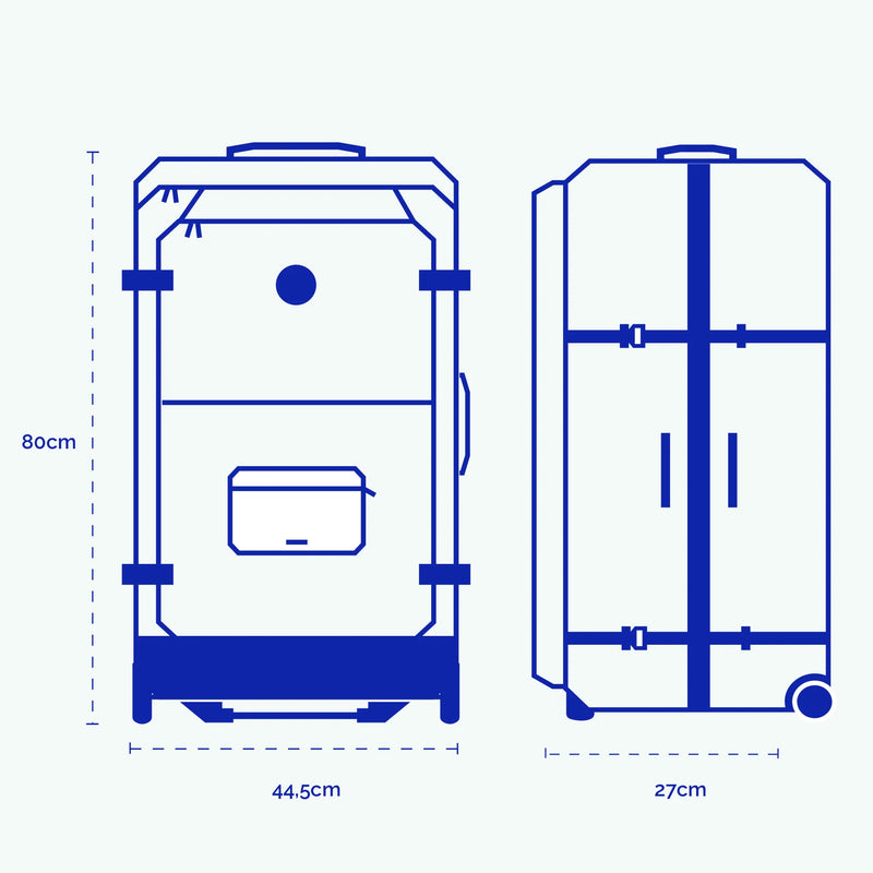 Valise souple 2 roues Large Shiraz — vue 9